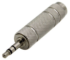 Перехідник DEXP 3.5 mm jack — 6.3 mm jack