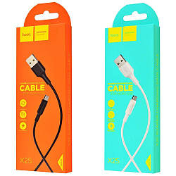 Кабель USB hoco. X25 MicroUSB
