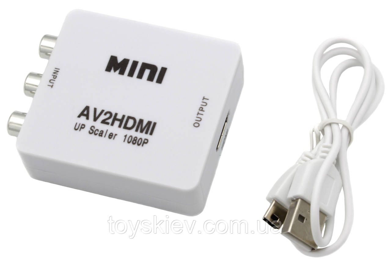 Конвертер — Адаптер перехідник AV — HDMI
