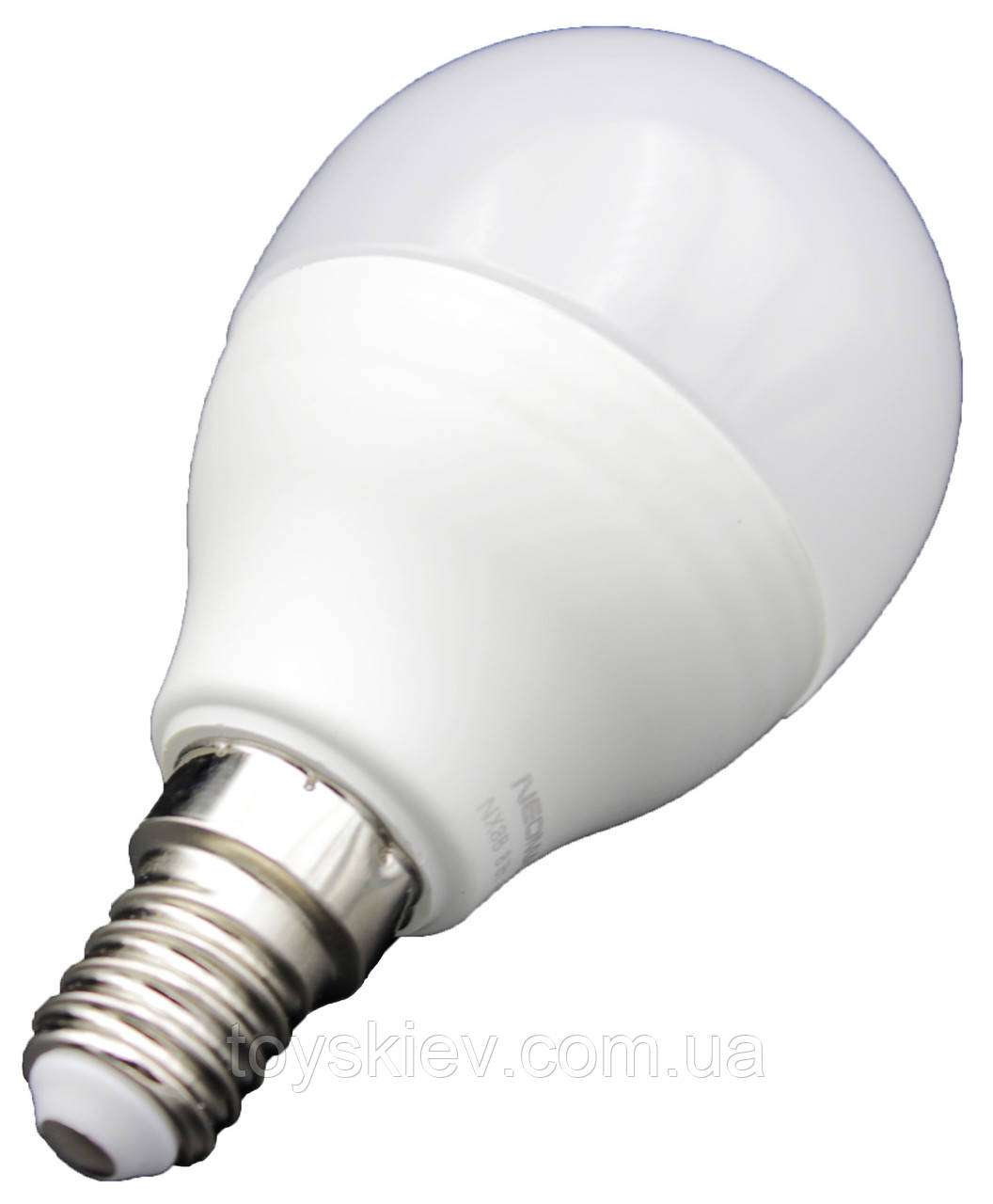 Світлодіодна LED-лампочка NeoMax 8 W NX8L E14 4000 K (Шарик), фото 1