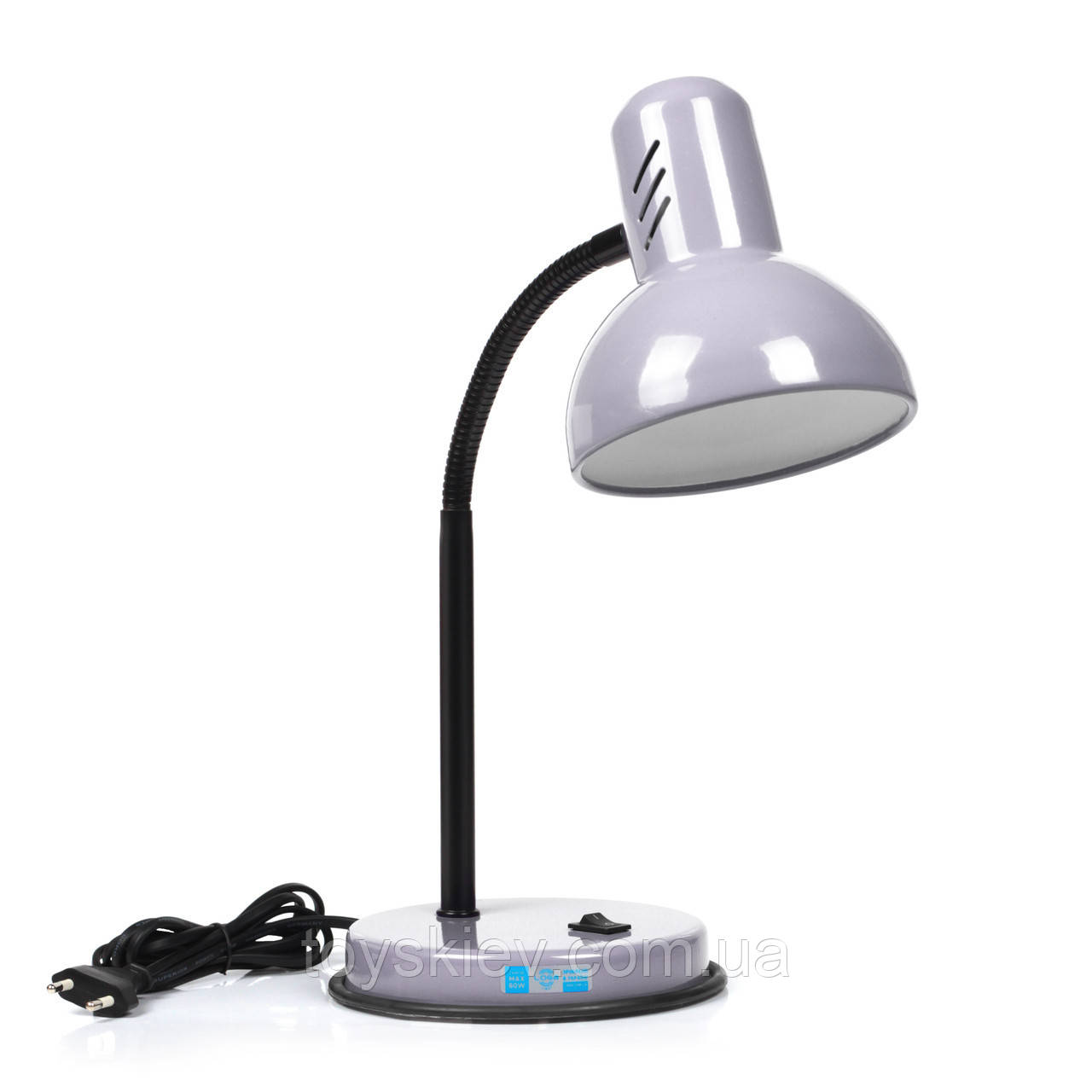 Настільна лампа Loga Light "Україна" (від 25W-60W) ПЕПЕЛ, фото 1