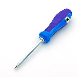 Викрутка двостороння з гумовою ручкою бічна Середня