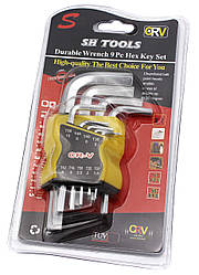 Набір шестигранників Qtools B4111 CRV