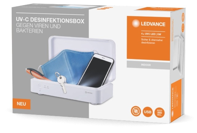 LEDVANCE Стерилізатор УФ для інструментів UVC LED STERILIZATION BOX, фото 1