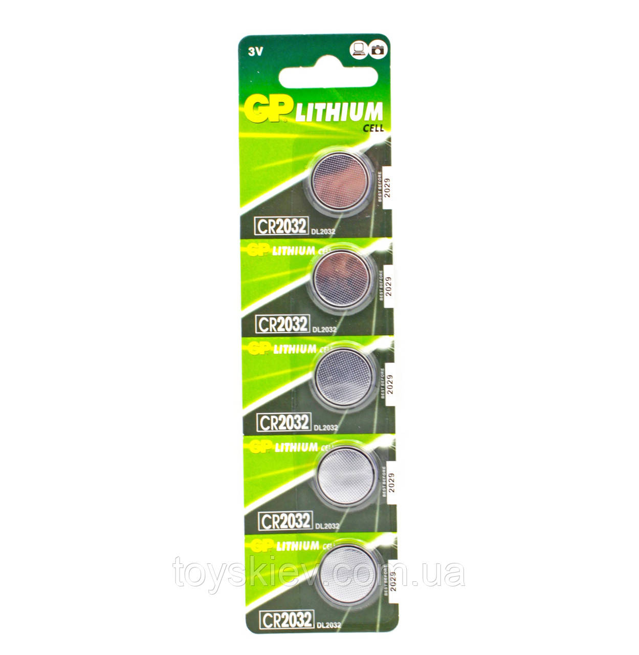 Батарейки-Таблетки GP 2032 (54), фото 1