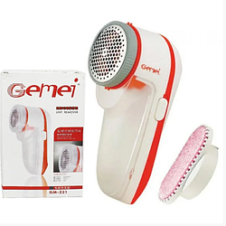 Машинка для зняття ковтунців Gemei GM-231 акумуляторна