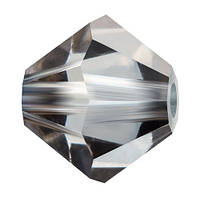 Кришталеві біконуси Preciosa (Чехія) 3 мм Crystal Valentinite