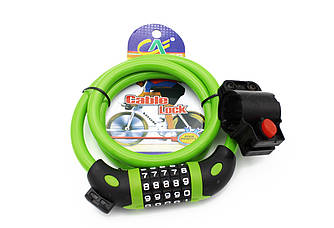 Велосипедний замок Кодовий із кріпленням