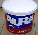 Високоякісна вододисперсійна фарба для стель і стін Mattlatex AURA (2,5 л/ 3,7 кг), фото 4