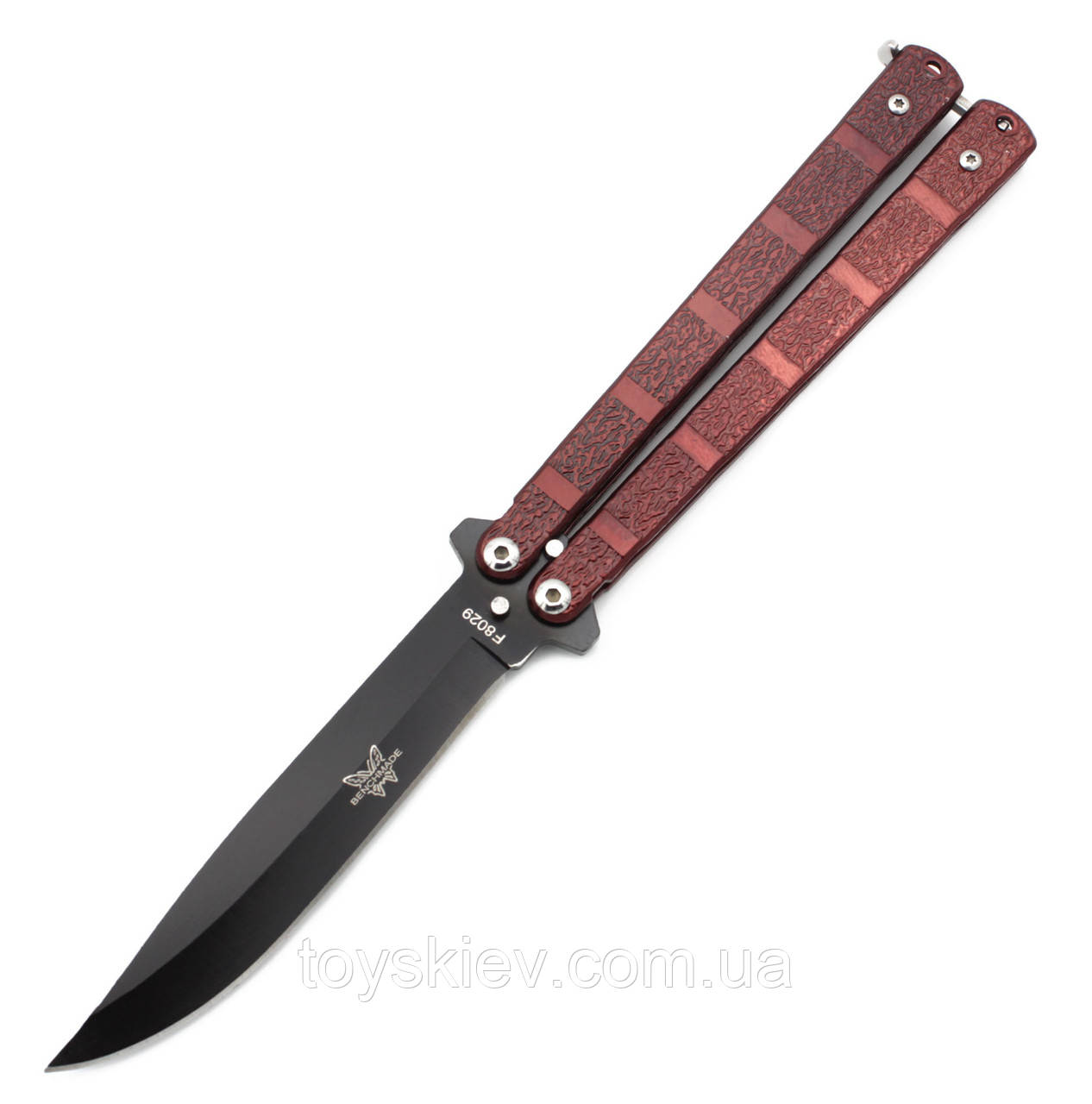 Ніж метелик Benchmade A815 "Червоний Асфальт", фото 1