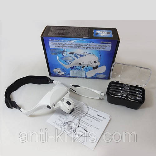 ВІДЕО-Бінокуляр окуляри бінокулярні зі світлодіодною підсвіткою 9892B2