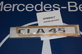 Mercedes CLA Class W117 AMG 2013-2016 Емблема задній значок на багажник CLA45 Новий Оригінал