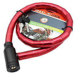 Велосипедний замок товщина 18 мм/довжина 1000 мм/