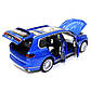 Іграшкова машинка металева «BMW X7» Автопром БМВ, синій, 14*5*5 см, (68470), фото 6