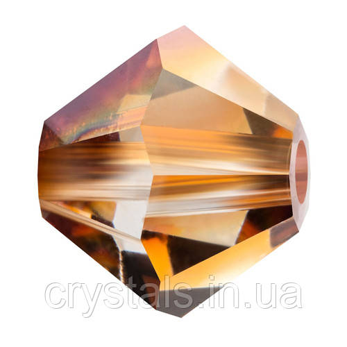 Кришталеві біконуси Preciosa (Чехія) 4 мм Crystal Venus