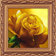 Набір для малювання камінням 5D-055 Lasko Жовта троянда