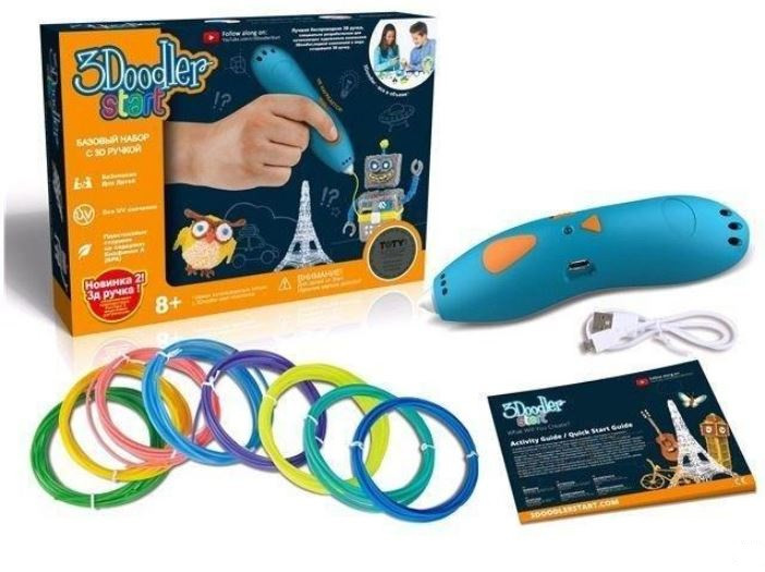 3D ручка Doodler start від акумулятора