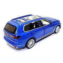Іграшкова машинка металева «BMW X7» Автопром БМВ, синій, 14*5*5 см, (68470), фото 3