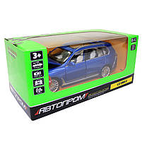 Іграшкова машинка металева «BMW X7» Автопром БМВ, синій, 14*5*5 см, (68470), фото 7