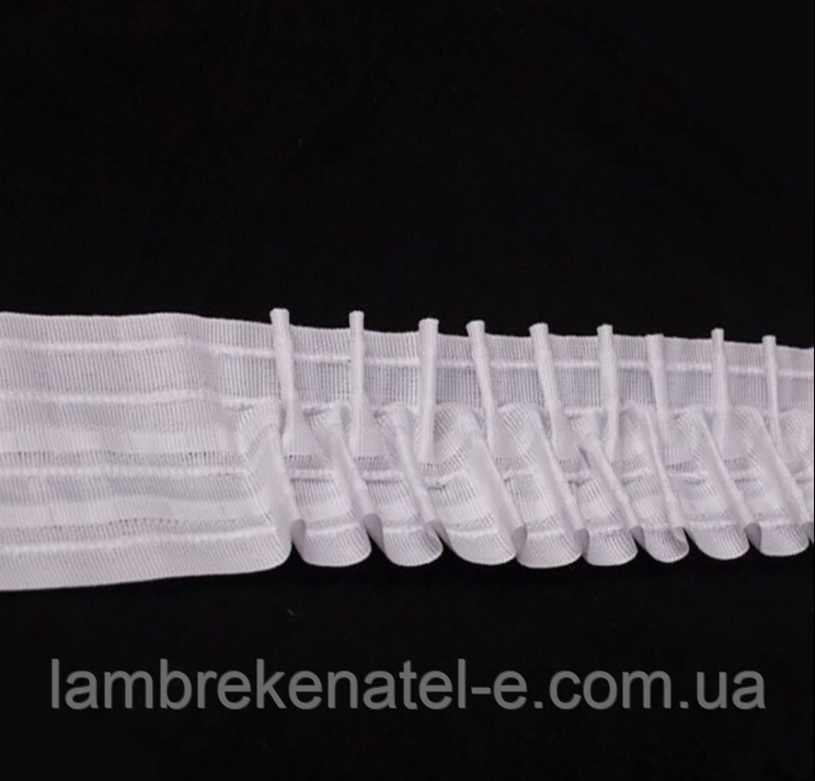 Тесьма для штор и тюля, х/б, оптом и в розницу ᐉ Купить НЕДОРОГО в ...