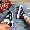 Жіночі та Чоловічі кеди Vans Old Skool Blue White кросівки Ванс Олд Скул синьо-білі Унісекс, фото 7