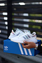 Жіночі кросівки літні Adidas ZX 500 RM Commonwealth White білі літні Адідас ЗХ 500 РМ різні кольори легкі, фото 6