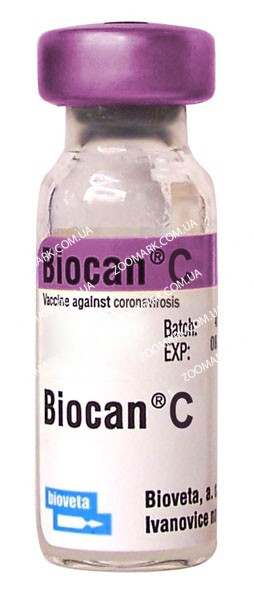 Биокан З вакцина проти коронавіруса собак , Bioveta Биокан З (коронавірус) , Bioveta, Чехія