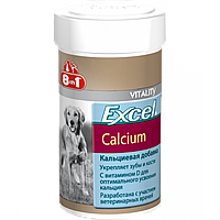 8 in 1 Calcium кальций для собак с витамином D3 470 таблеток 300 мл