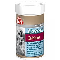 8 in 1 Calcium кальций для собак с витамином D3 155 таблеток 100 мл