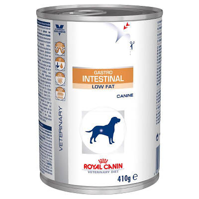 Royal Canin Gastrointestinal Low Fat (Роял Канін ГАСТРО ИНТЕСТИНАЛ ЛОУ ФЕТ) консерви для собак 410 р Royal