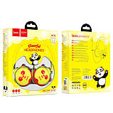 Навушники дитячі дротові HOCO Childrens headphones W31, жовті, фото 6