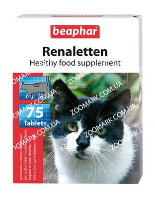 Renaletten — Вітаміни для кішок з проблемами нирок Renaletten — Для кішок з проблемами нирок, Beaphar 106608