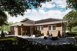 MS-010 — проєкт одноповерхового сучасного будинку