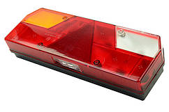 Ліхтар UNIVERSAL задній 0023L лівий (з АМР роз'ємом) жовтий поворотник