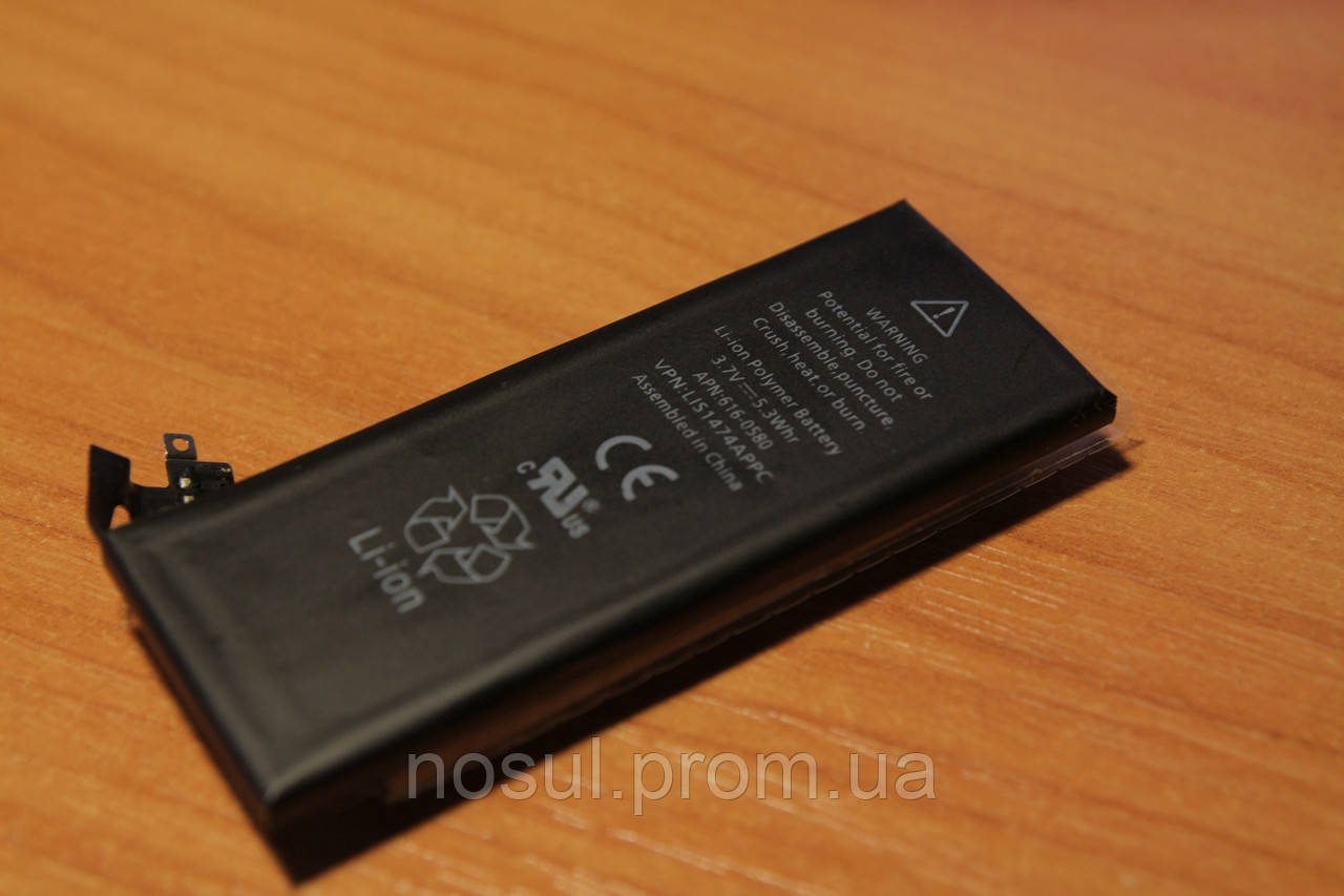 IPhone 4S Батарея 3.7V 1420mAh 5.3 APN 616-0580 Li-ion Polymer VPN: LIS1474APPC (S) GB/T 18287-2000 - фото 1 - id-p10734573