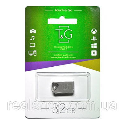 Накопитель USB T&G 32GB Metal Series Silver TG-109-32G