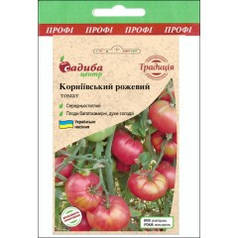 Насіння Томат індетермінантне Коренеївське рожеве 5 грамів Традиція