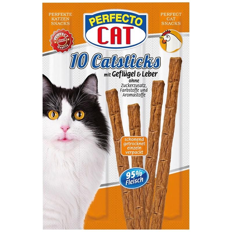 Палички Perfecto CAT курка\печінка 10 шт