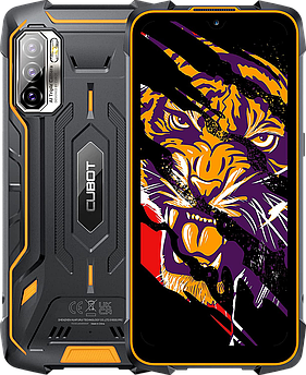 CUBOT KingKong 5 Pro 4/64 GB, NFC, 8000 мА·год, Дисплей 6", Захищений смартфон Cubot King Kong 5 Pro Black Orange
