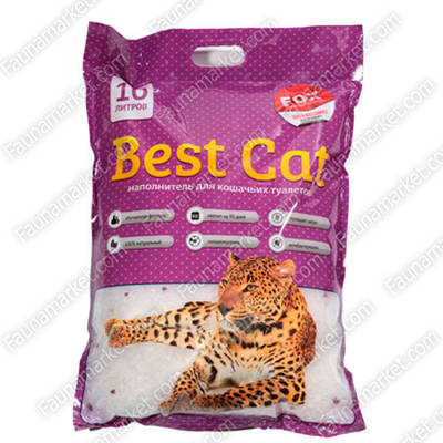 Best Cat Purple Lawanda силікагелевий наповнювач з ароматом лаванди 7,2 л