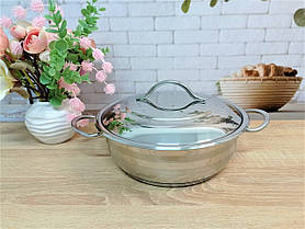 Сотейник із сталевою кришкою 5,6 л (28 х 10 см), (Туреччина), OMS 2006-28-5,6л - MegaLavka