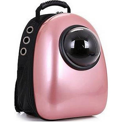 Рюкзак ілюмінатор пластик 32х42х29 см Рожеві перли
