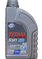 Синтетична моторна олива TITAN (Титан) SYN SN 0W-20 1 л.