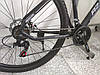 ✅ Гірський Підлітковий Велосипед Azimut Aqua 29 D Чорно-Сірий 17 Рама, фото 7