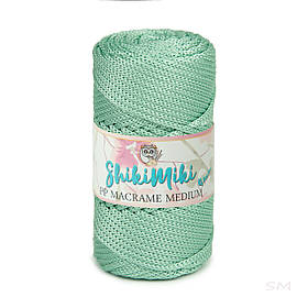 Трикотажний шнур PP Macrame Medium, колір Ментоловий