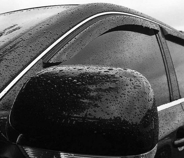 Дефлектори вікон "tt" Лада Веста 2015 - седан - Вітровики Lada Vesta