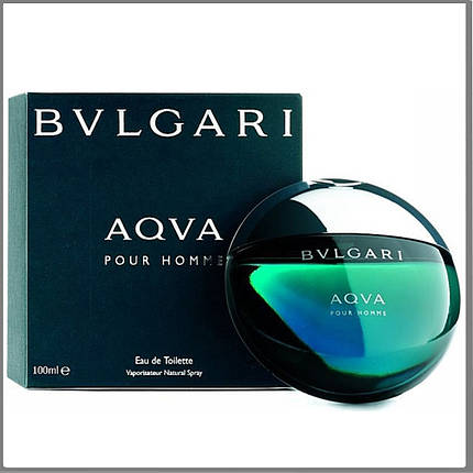 Bvlgari Aqva Pour Homme туалетна вода 100 ml. (Булгарі Аква Пур Хом), фото 2