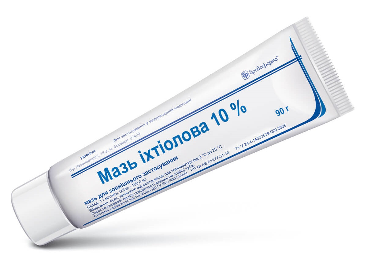 Мазь іхтіолова 10% 90 г