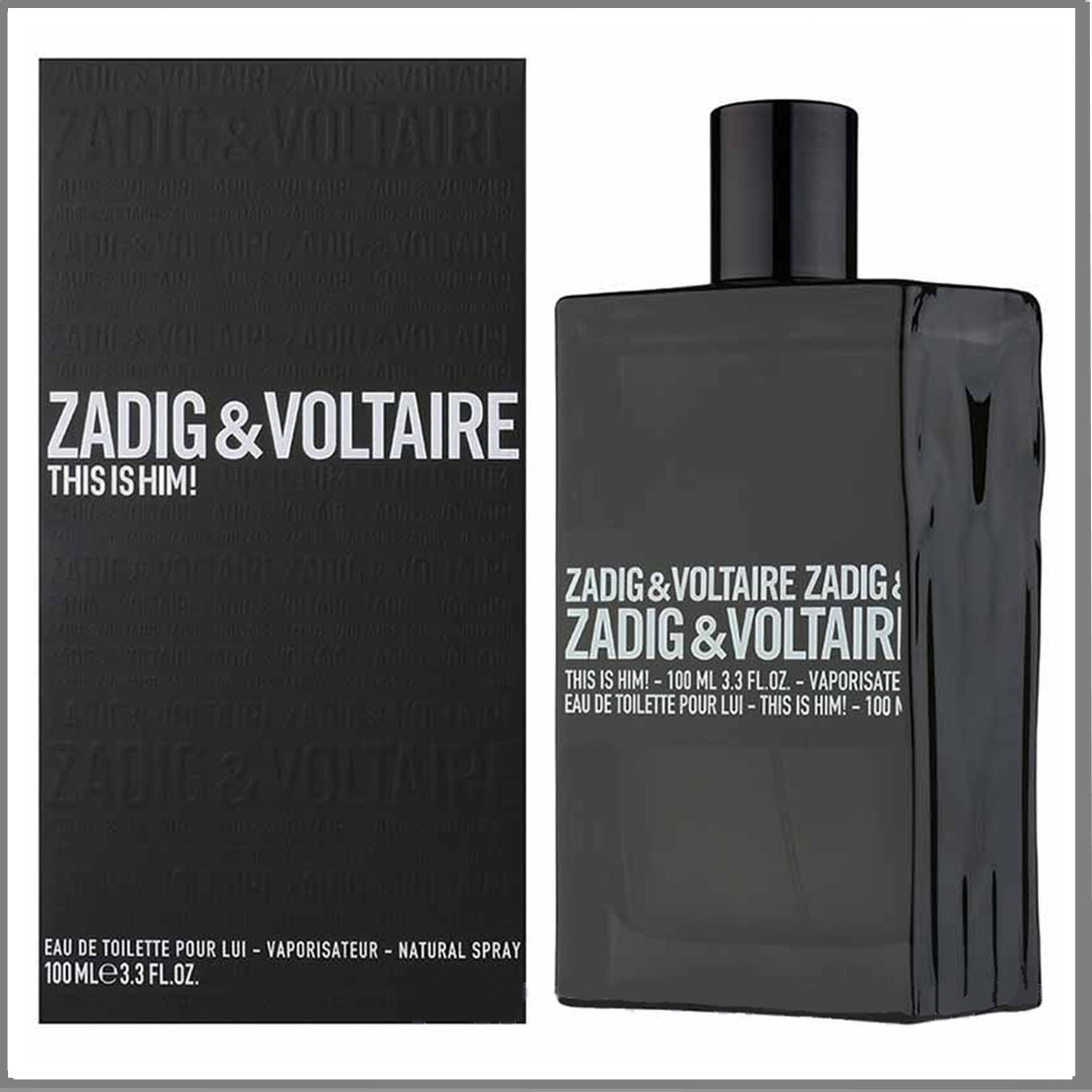 Zadig & Voltaire This is Him туалетна вода 100 ml. (Задиг і Вольтер Зіс іс Хім)