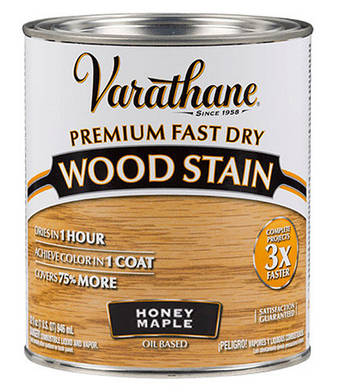 Морилка для дерева Varathane, колір медовий клен (honey maple), банку 0,946 л, фото 2